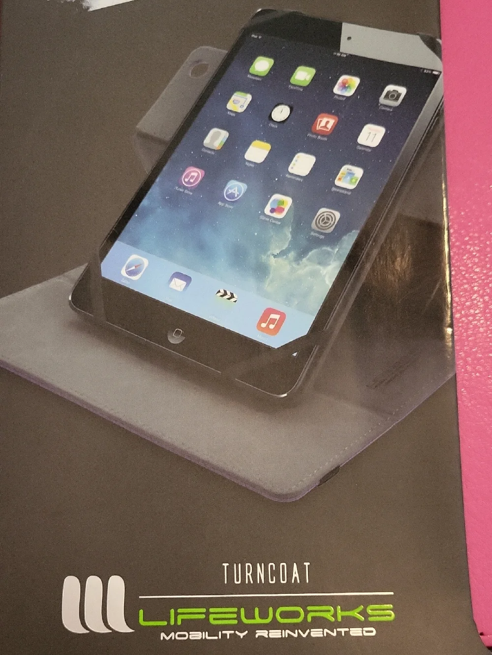 Pink Tablet Folio Case (9-10") - Picture 4 of 6